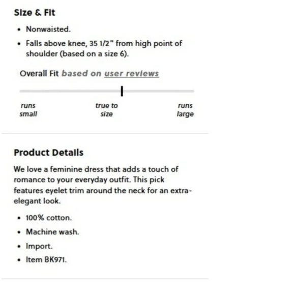 NWT J. Crew Eyelet Trim Cotton Long Sleeves Mini Dress Size Small - Picture 10 of 10